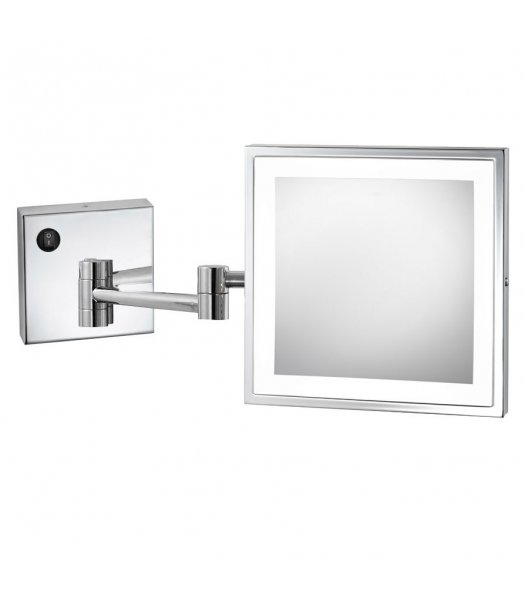 Electric Mirror EMHL88SILCH Elixir Wall Mounted Lighted Makeup Mirror